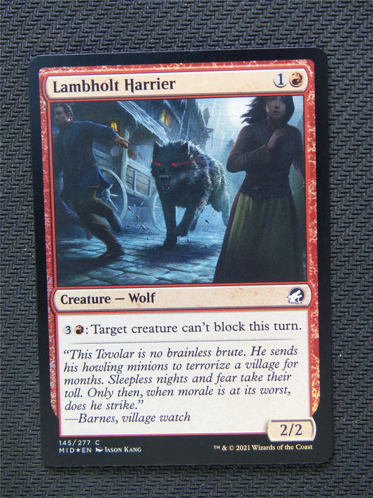 Lambholt Harrier Foil - Innistrad - Mtg Card #3OP