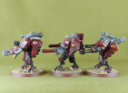 XV8 Crisis Battlesuit Team - Tau Empire - Wahammer 40K #TC