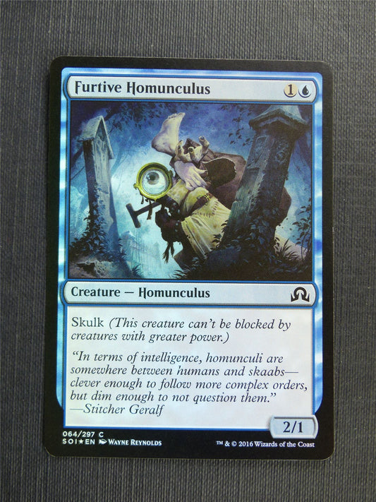 Furtive Homunculus Foil - Mtg Magic Cards #58P