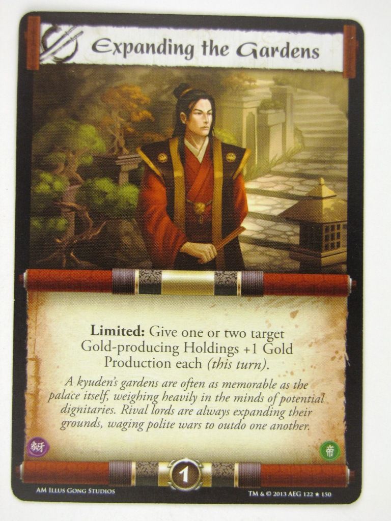 L5R Cards: Aftermath: EXPANDING THE GARDENS # 14F80