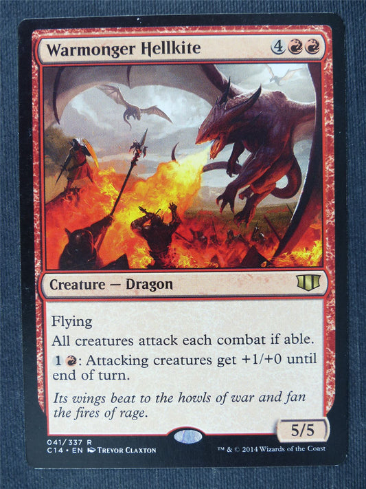 Warmonger Hellkite - Mtg Magic Cards #3Z7