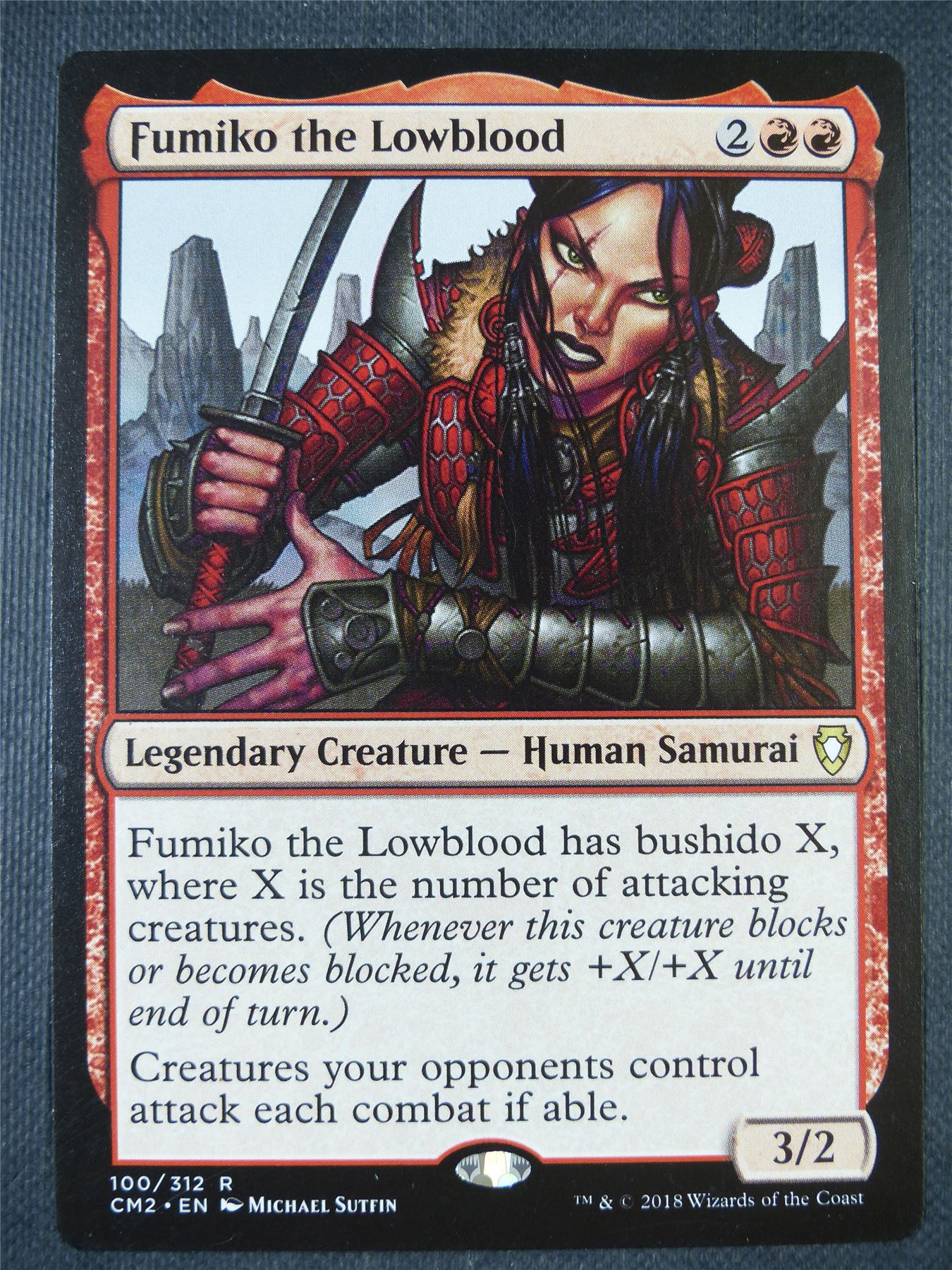 Fumiko the Lowblood - Mtg Card #87D