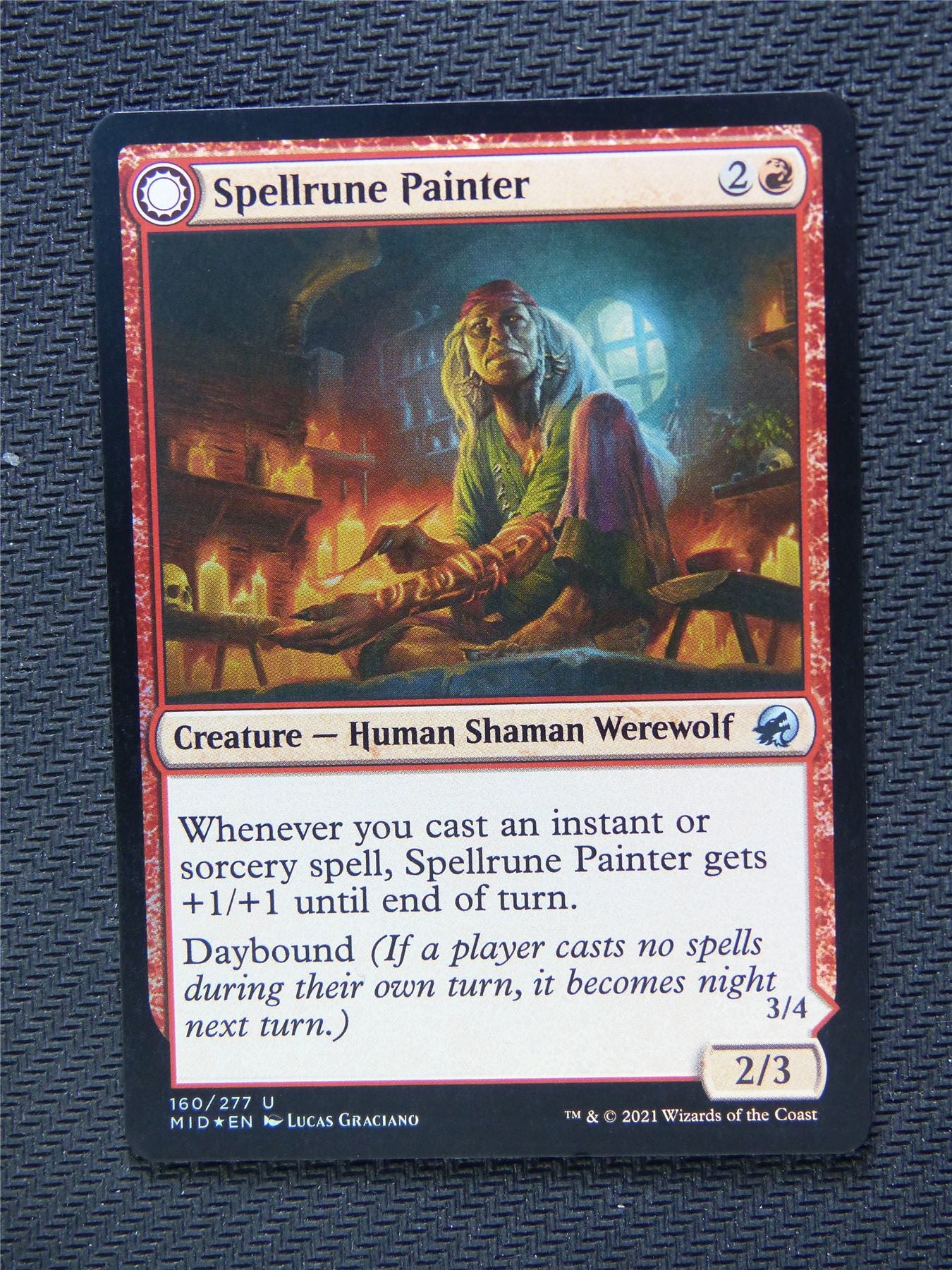 Spellrune Painter Howler Foil - Innistrad - Mtg Card #3NF