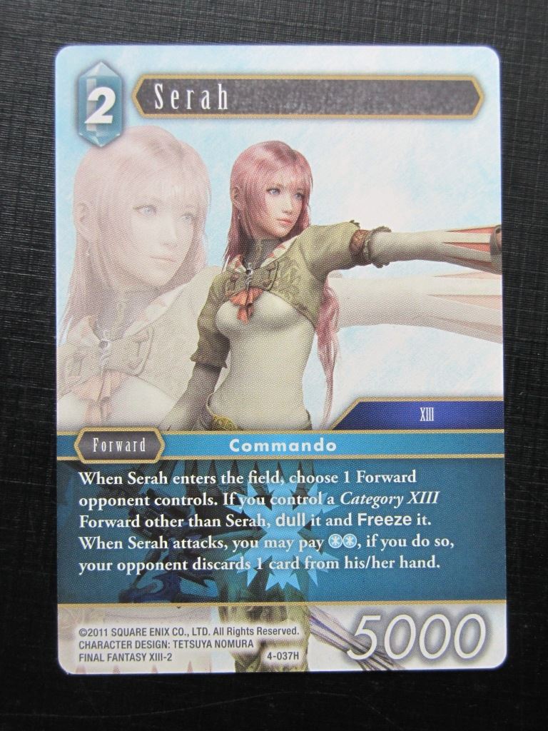 Serah 4-037H - Final Fantasy Card # 6I92