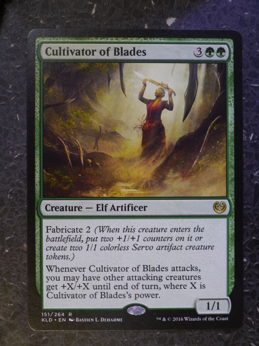 MTG Magic Cards: CULTIVATOR OF BLADES RARE # 6I27