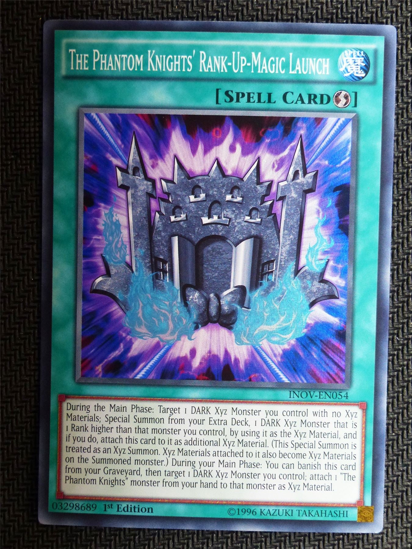 The Phantom Knights Rank Up Magic Launch - INOV - Super Rare - Yugioh Card # 1I65