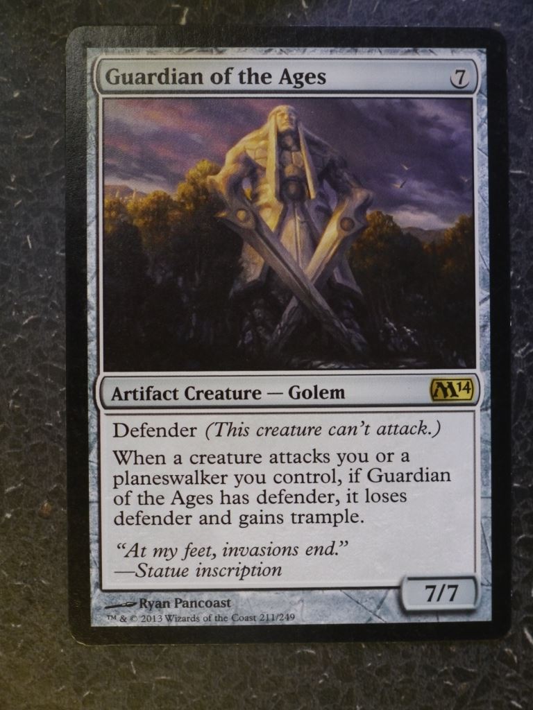 MTG Magic Cards: GUARDIAN OF THE AGES # 6I90