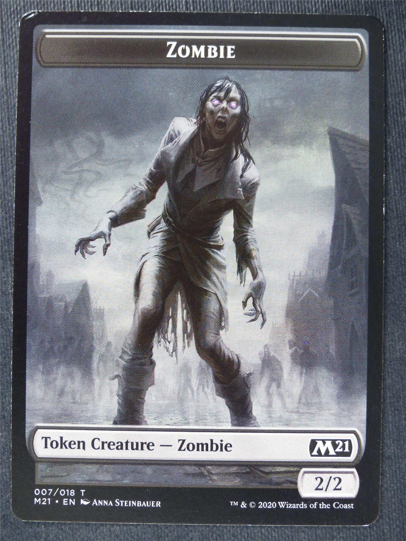 Zombie Token - Mtg Magic Cards #PP