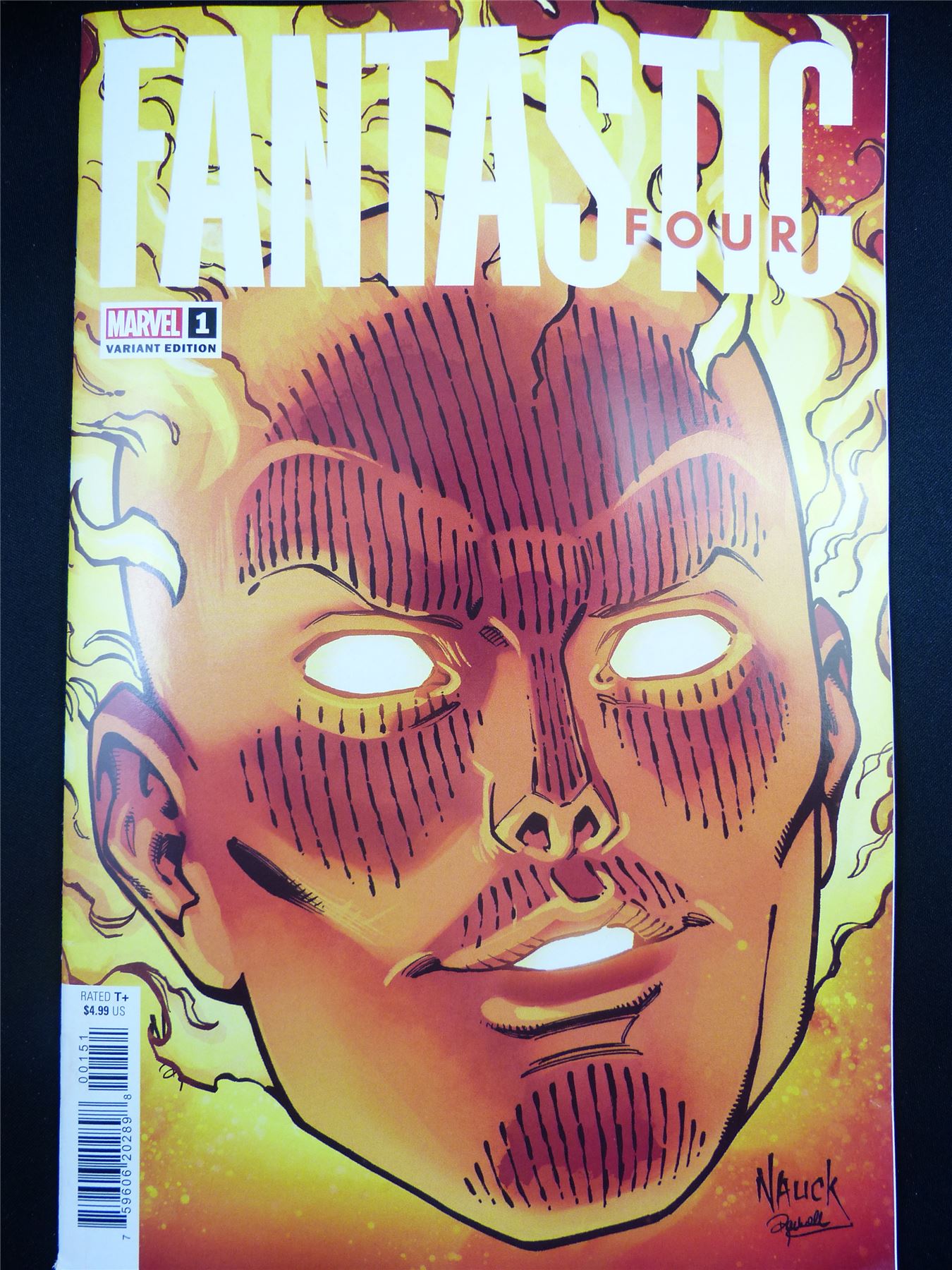 FANTASTIC Four #1 Nauck Headshot Var - Jan 2023 - Marvel Comics #X9