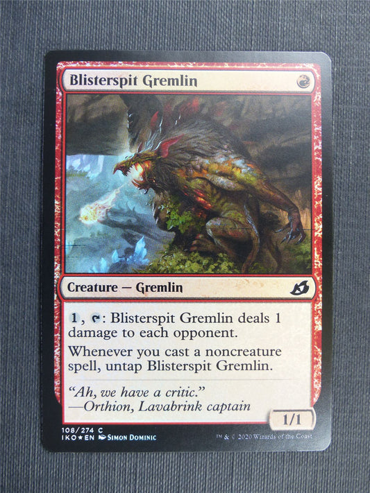 Blisterspit Gremlin Foil - IKO - Mtg Card