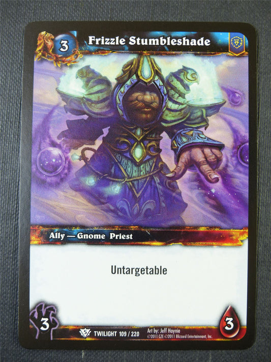 Frizzle Stumbleshade 109/220 - WoW Card #16I