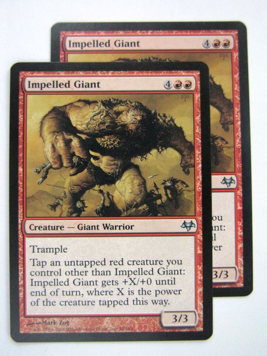 MTG Magic Cards: IMPELLED GIANT x2 # 8E23