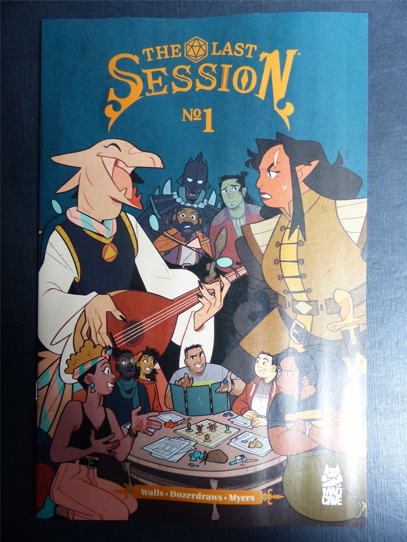 The LAST Session #1 - Dec 2021 - Mad Cave Comics #32B