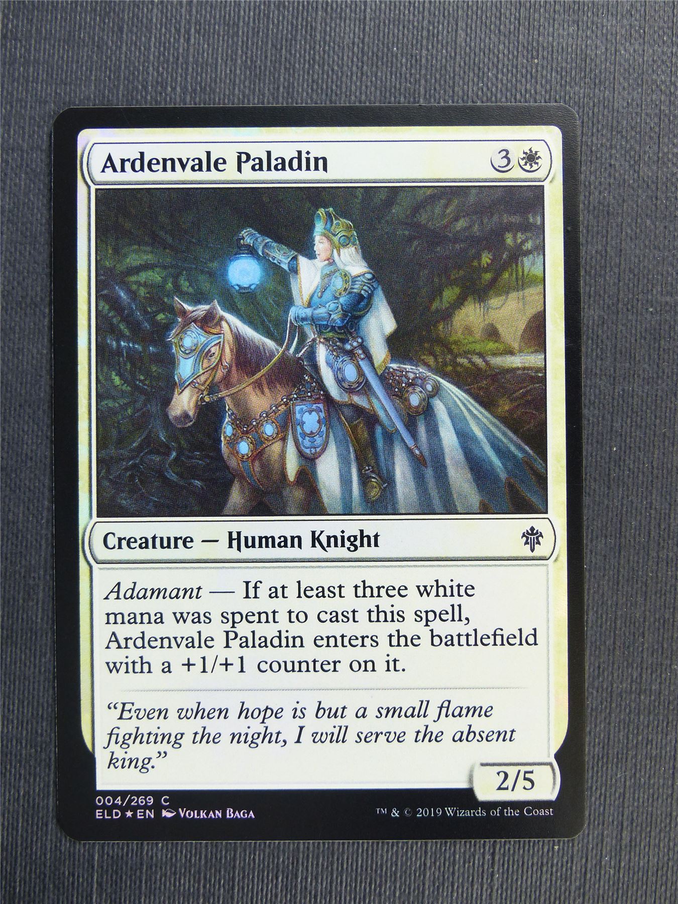 Ardenvale Paladin Foil - Mtg Magic Cards #38Y