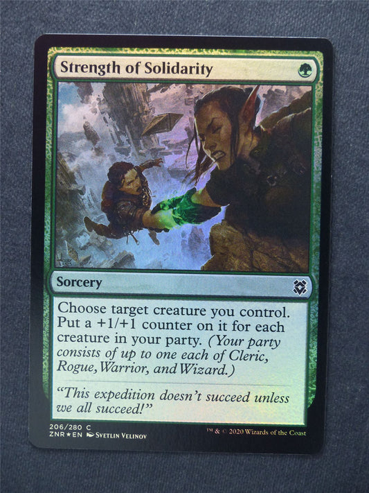 Strength of Solidarity Foil - Mtg Magic Cards #WY