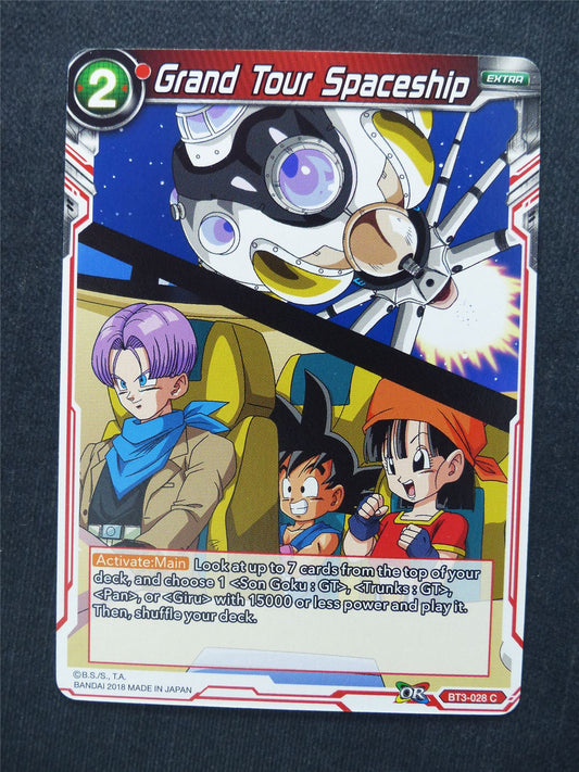Grand Tour Spaceship - Dragon Ball Super Cards #F6