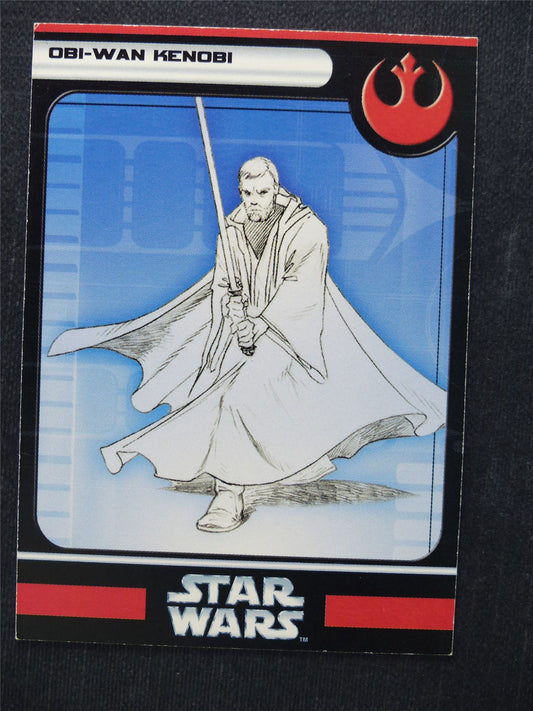 Obi-Wan Kenobi 1/6 - Star Wars Miniatures Spare Cards #AS