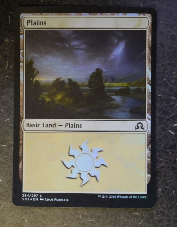 MTG Magic Cards Foil: PLAINS 284/297 # 10E69