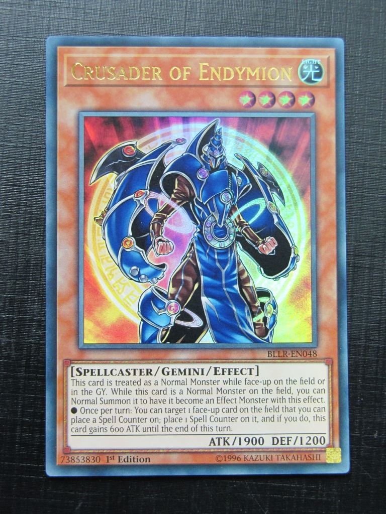 Yugioh Cards: CRUSADER OF ENDYMION BLLR ULTRA RARE 1st Ed # 2B43