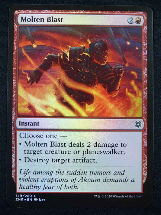 Molten Blast Foil - Mtg Card #1K0