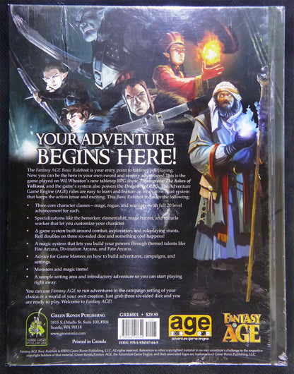 Fantasy Age - Basic Rulebook - RPG #19W