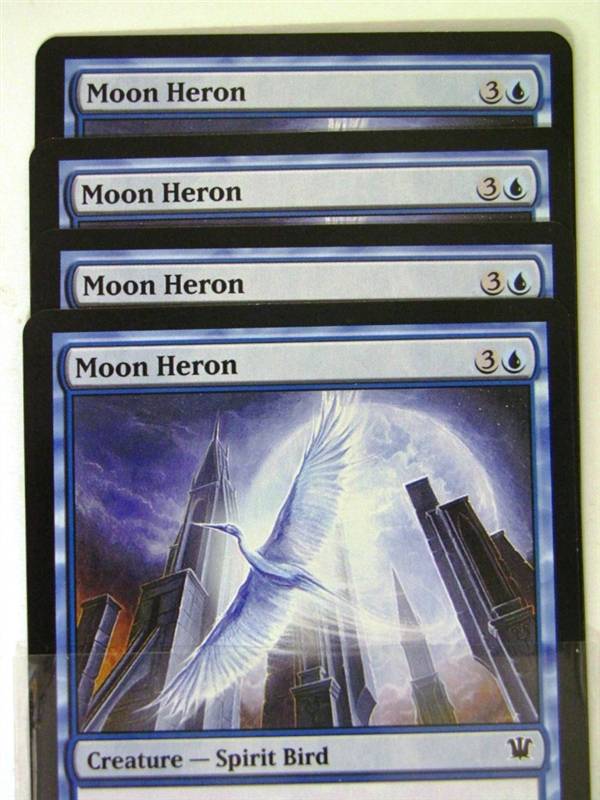 Mtg Magic the Gathering - 4x MOON HERON