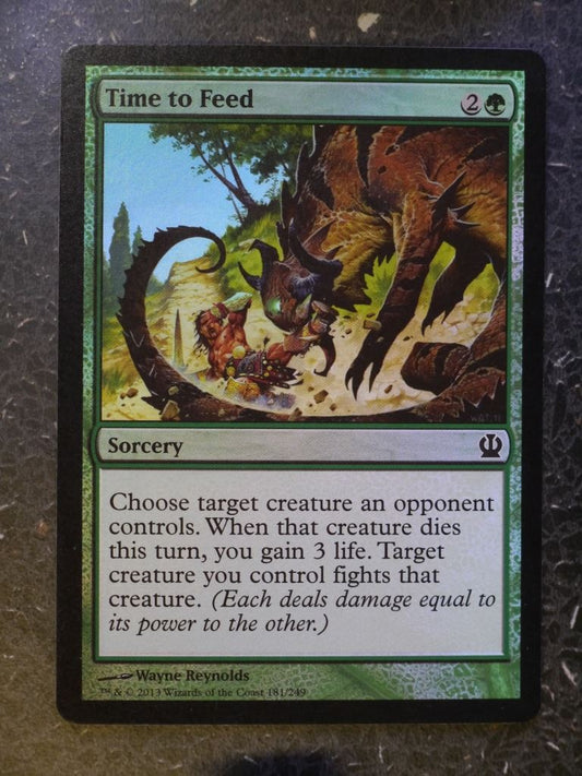 MTG Cards: TIME TO FEED FOIL # 5B45