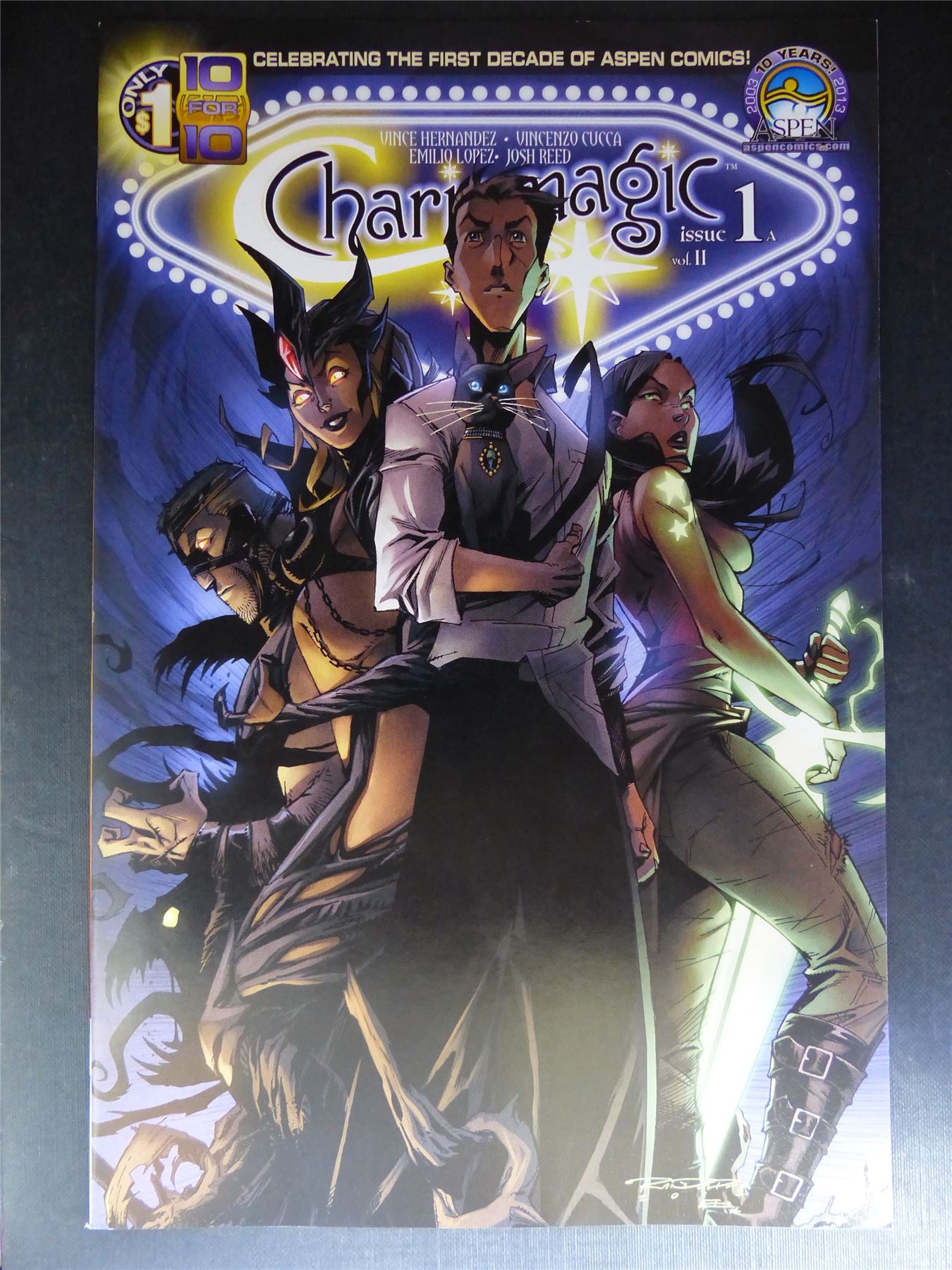 CHARISMAGIC #1 - Jul 2022 - Aspen Comic #4G4