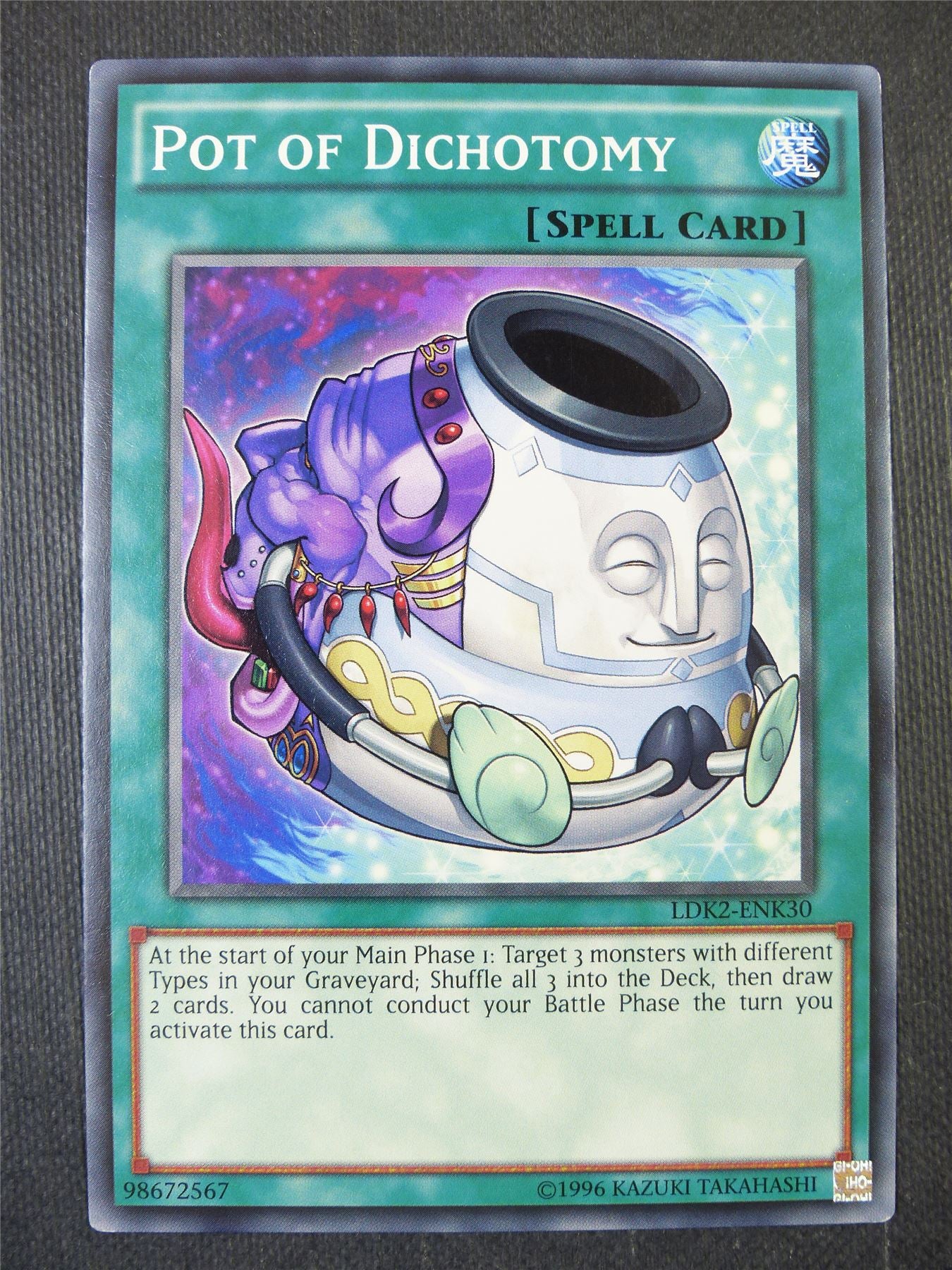 Pot of Dichotomy LDK2 - Yugioh Card #262