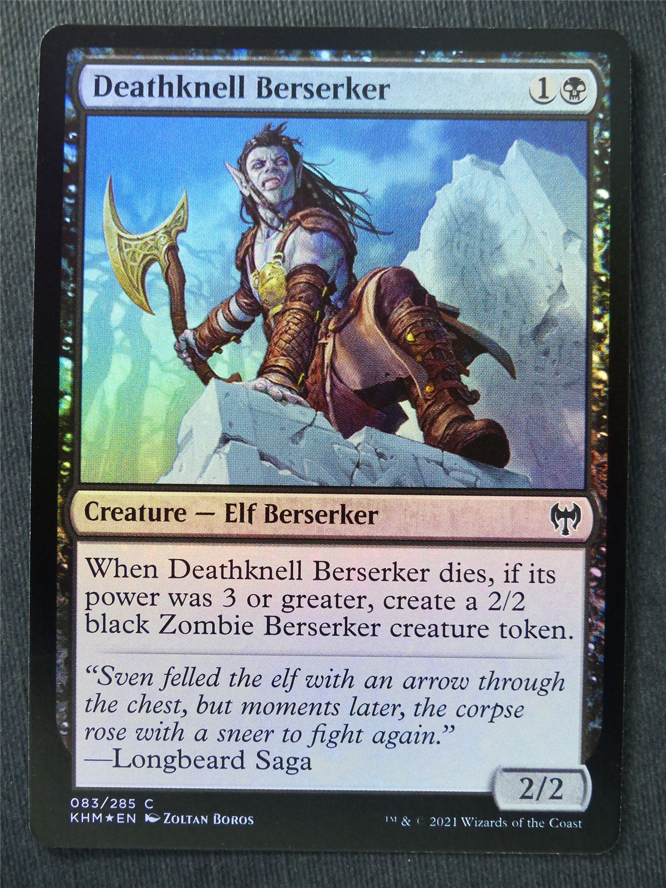 Deathknell Berserker Foil - Mtg Magic Cards #ZO