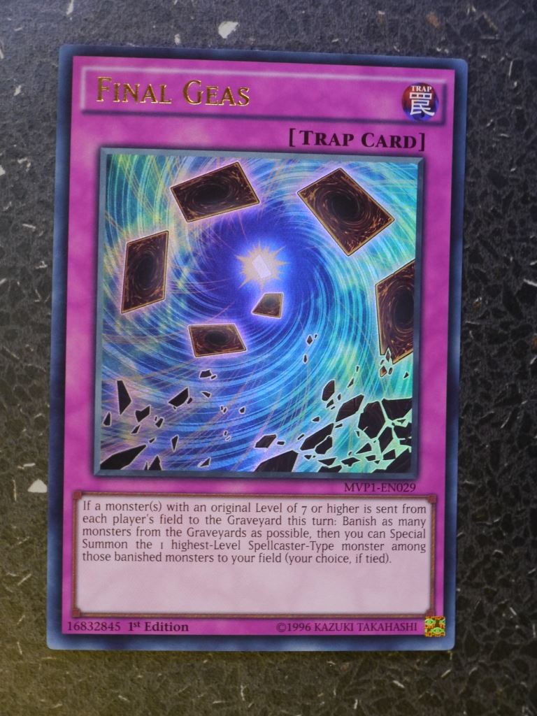 Yugioh Cards: FINAL GEAS MVP1 SUPER RARE # 4A72