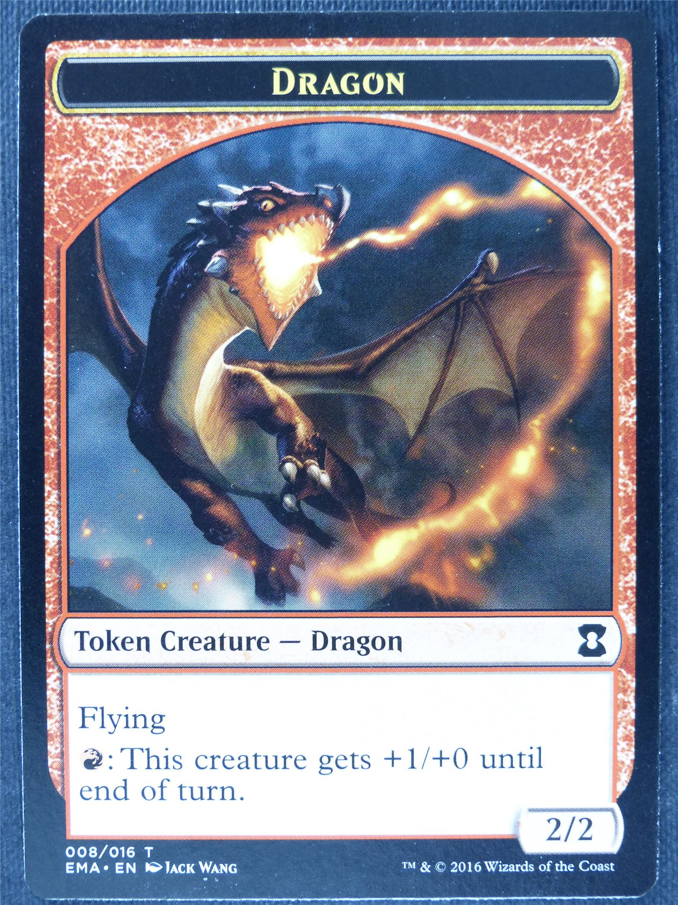 Dragon Token - Mtg Magic Cards #XI