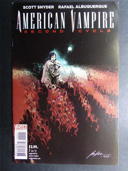 AMERICAN Vampire Second Cycle #2 - Vertigo Comics #EQ