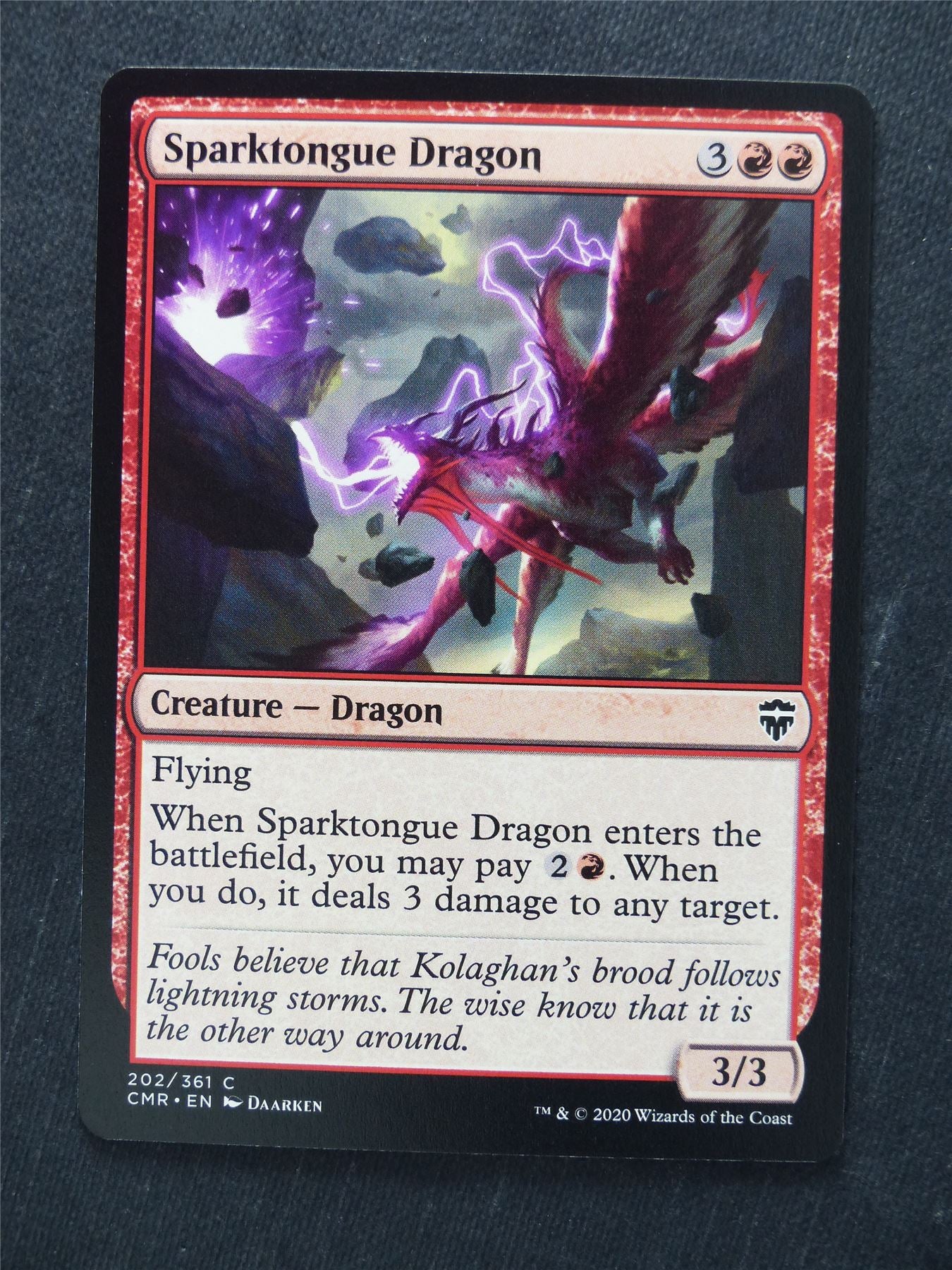 Sparktongue Dragon - Commander Legends #TF