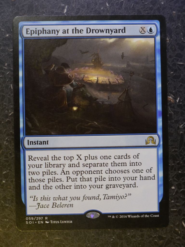 MTG Magic Card: EPIPHANY AT THE DROWNYARD # 6C64