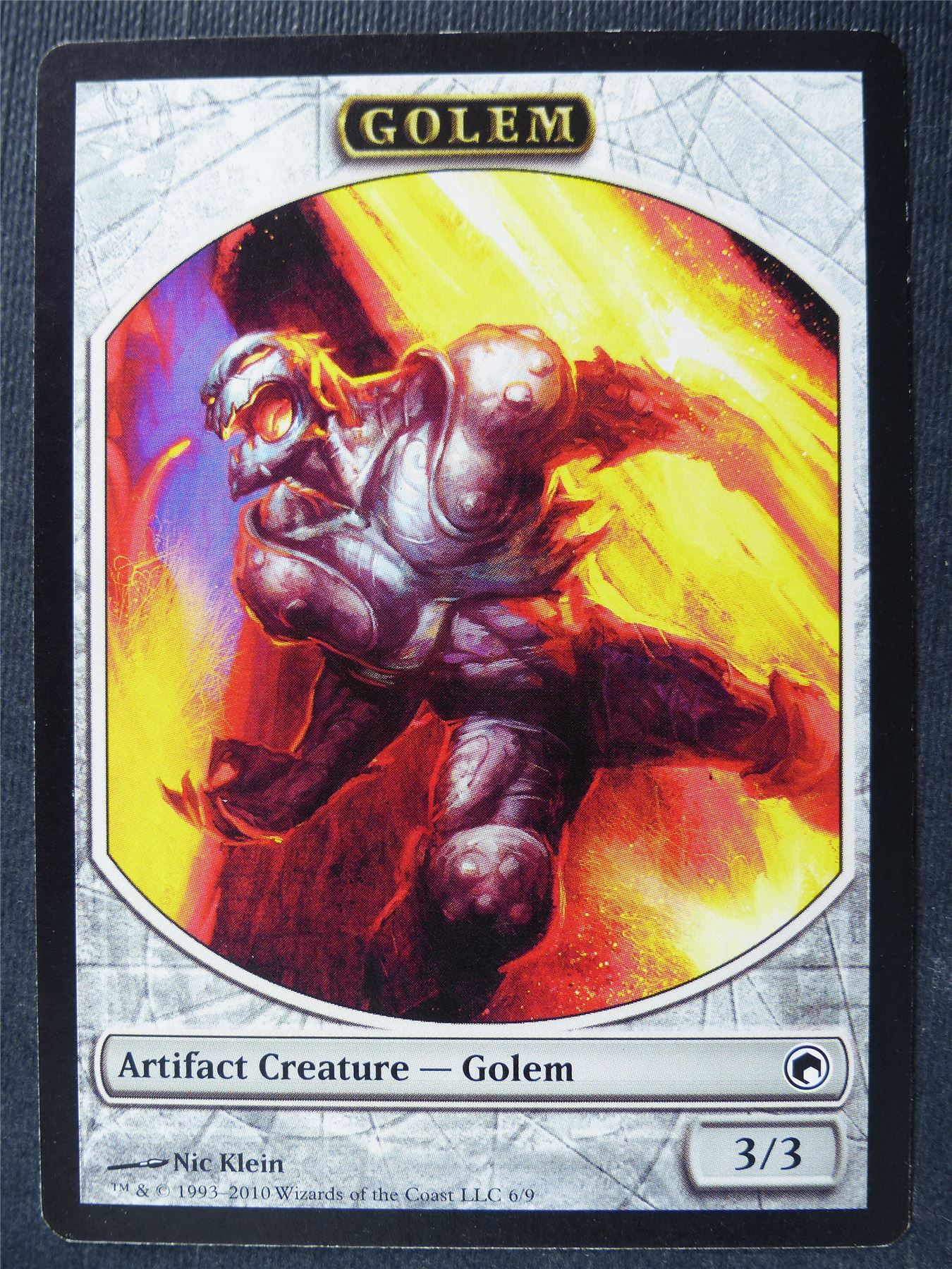 Golem Token - Mtg Card #419