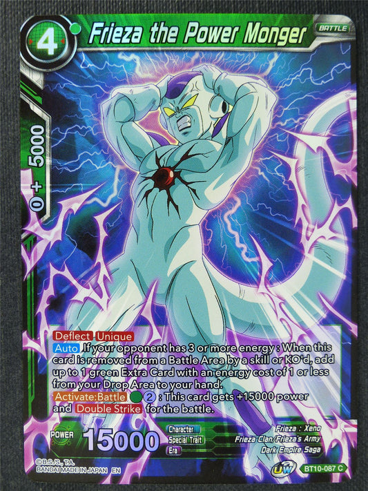 Frieza the Power Monger C Foil - Dragon Ball Super Cards #54