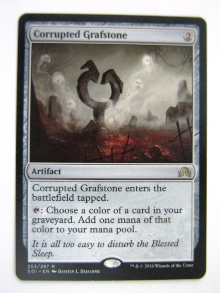 MTG Magic Cards: CORRUPTED GRAFSTONE # 10D25