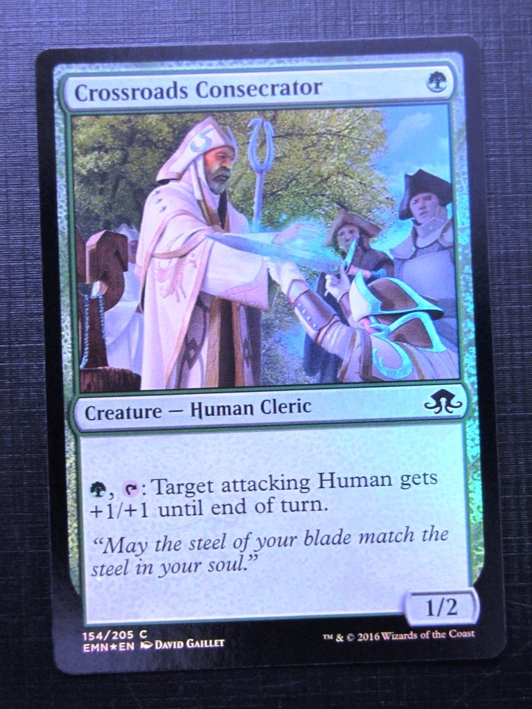 MTG Magic Cards: CROSSROADS CONSECRATOR FOIL # 23J2