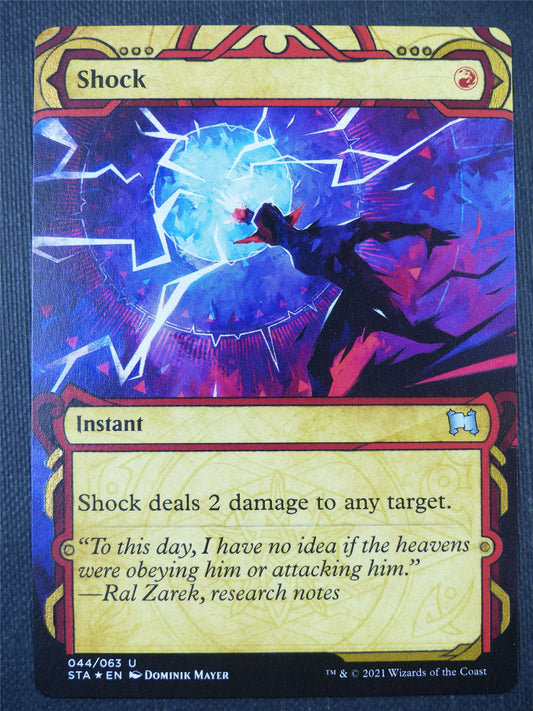 Shock Etched - Mystical Archive - Mtg Card #S4