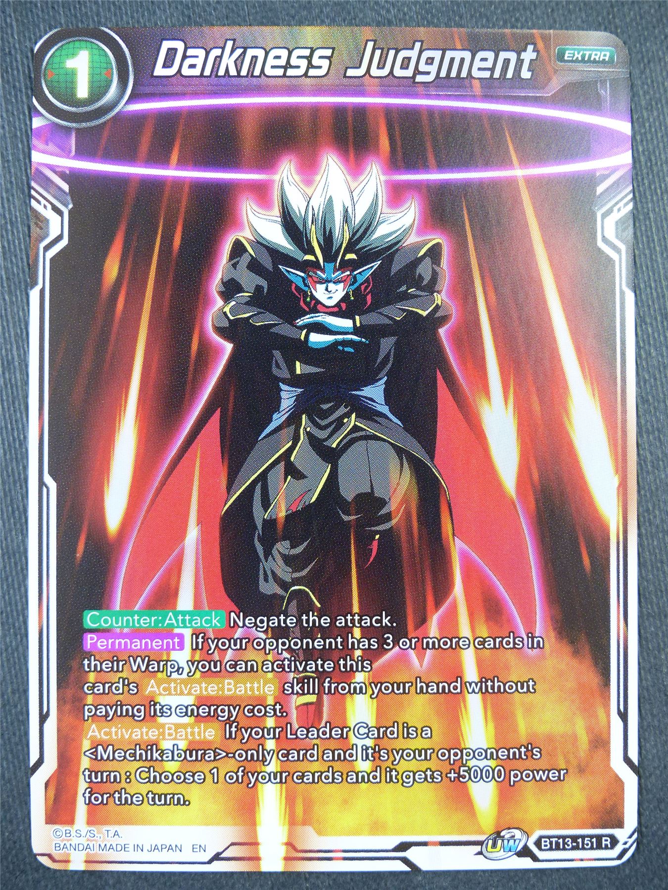 Darkness Judgment BT13 Foil - Dragon Bal Super Card #90M