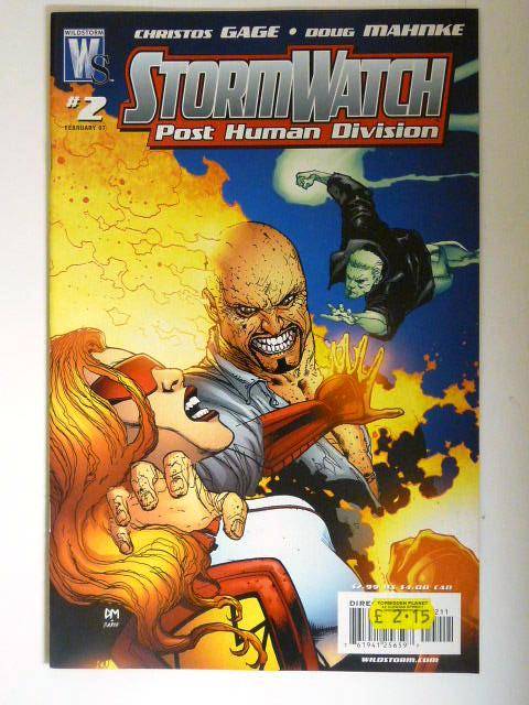 comic: STORMWATCH: POST HUMAN DIVISION #2