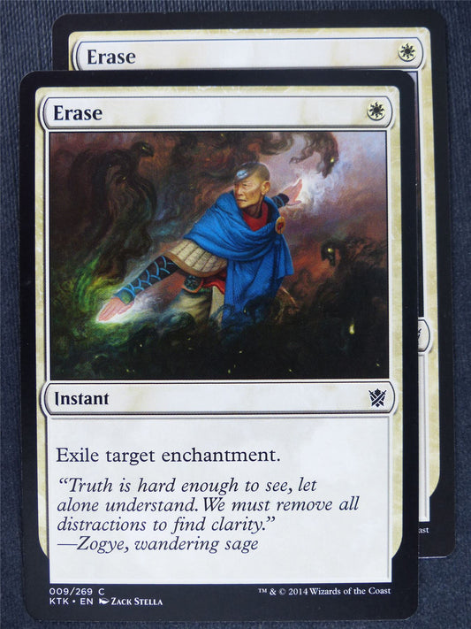 Erase x2 - Mtg Magic Cards #CL