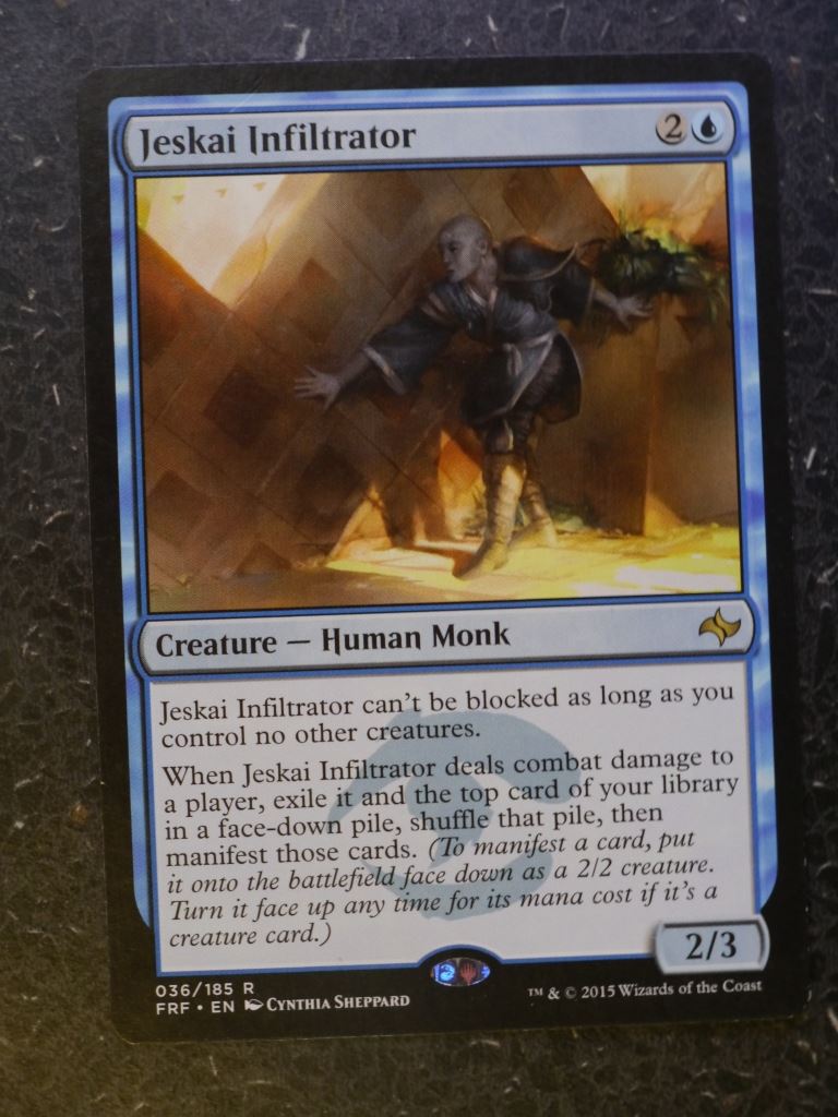 MTG Magic Card: JESKAI INFILTRATOR # 6C69