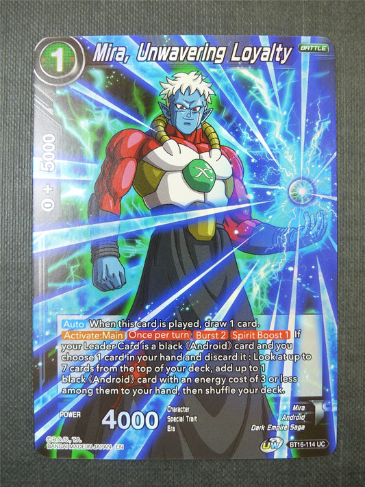 Mira Unwavering Loyalty Foil - Dragon Ball Super Card #2U
