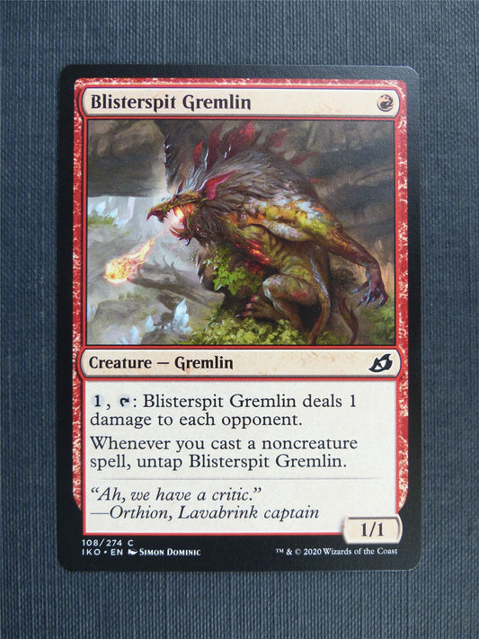 Blisterspit Gremlin - IKO Mtg Card