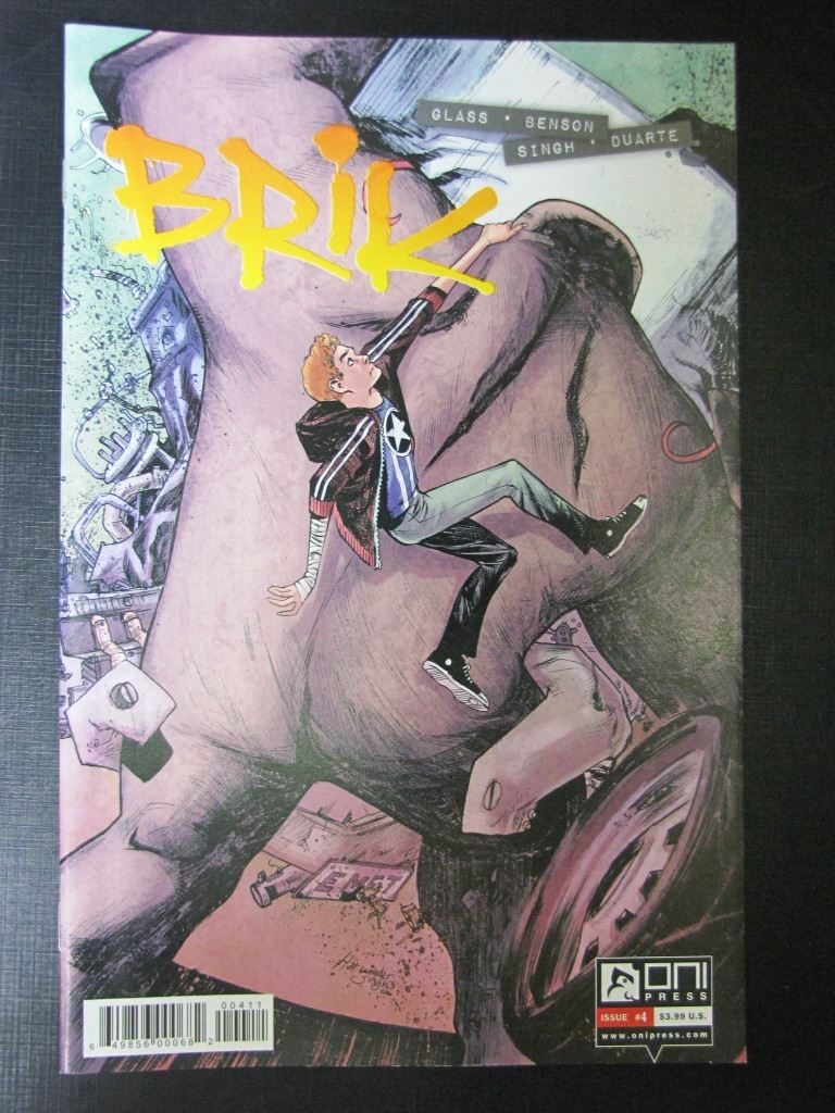 Brik #4 - Oni Press Comic # 6F23