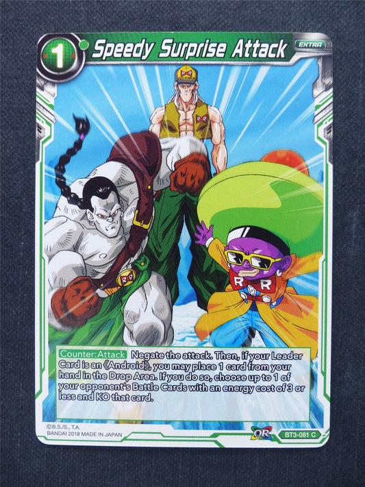 Speedy Surpise Attack - Dragon Ball Super Cards #EL