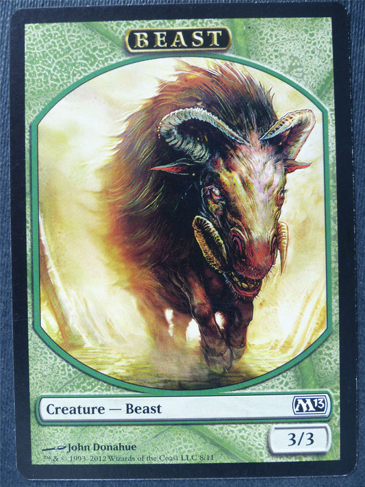 Beast Token - Mtg Card #3SF
