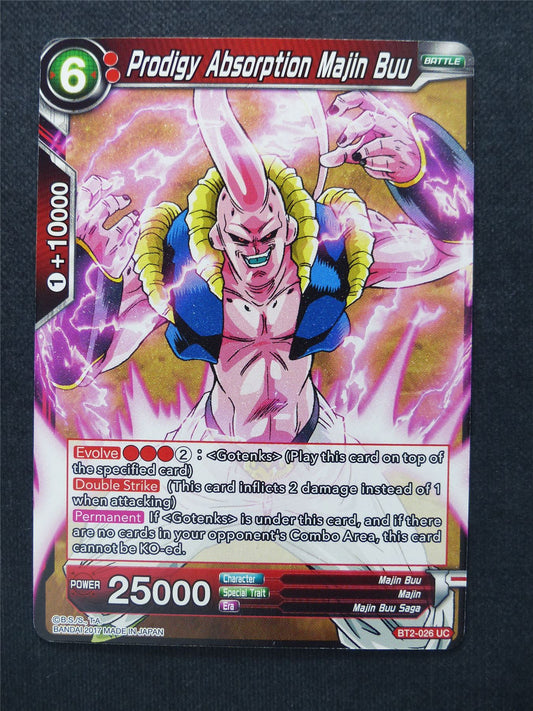 Prodigy Absorption Majin Buu - Dragon Ball Super Cards #VQ